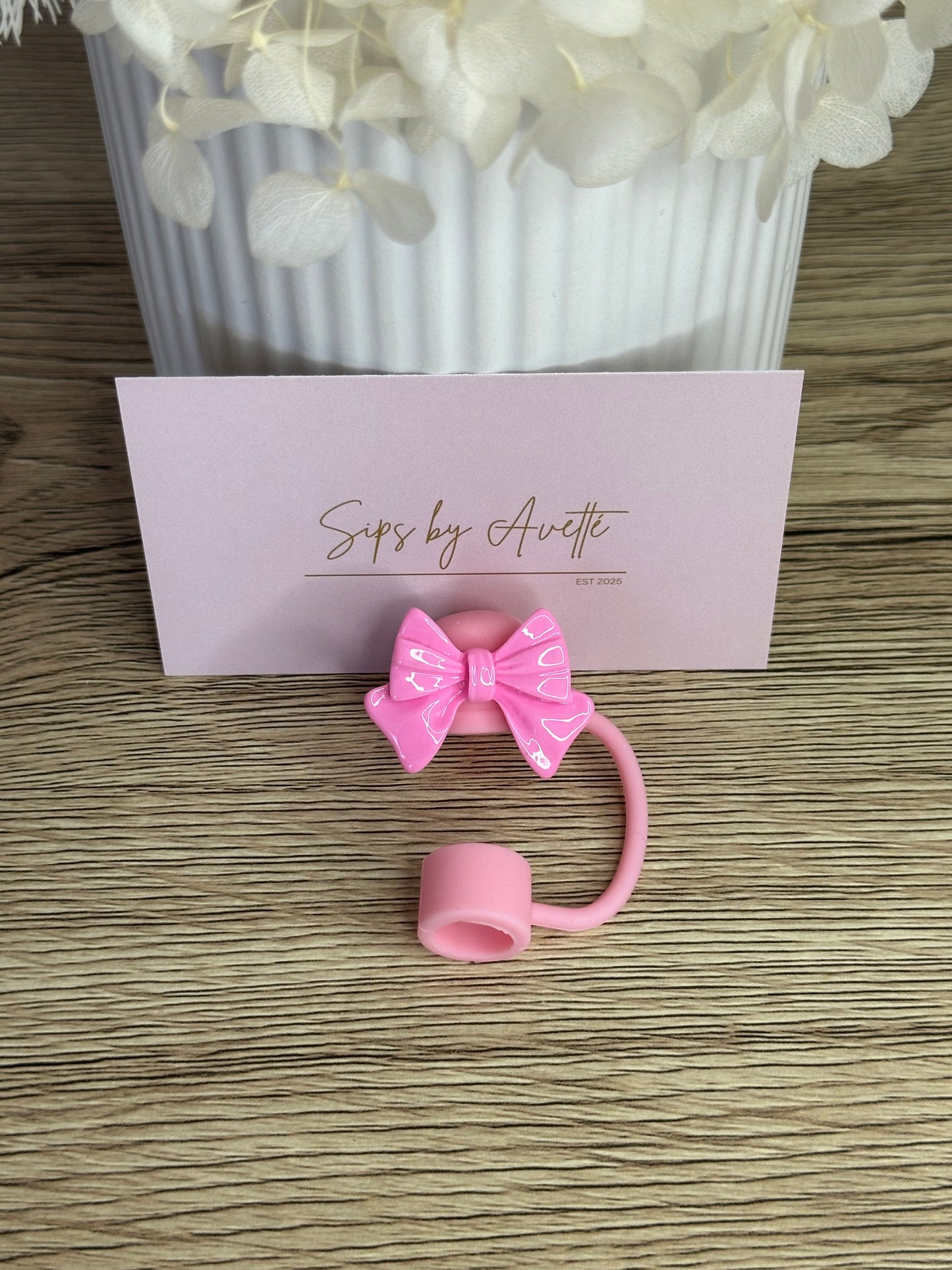 Silicone straw cover