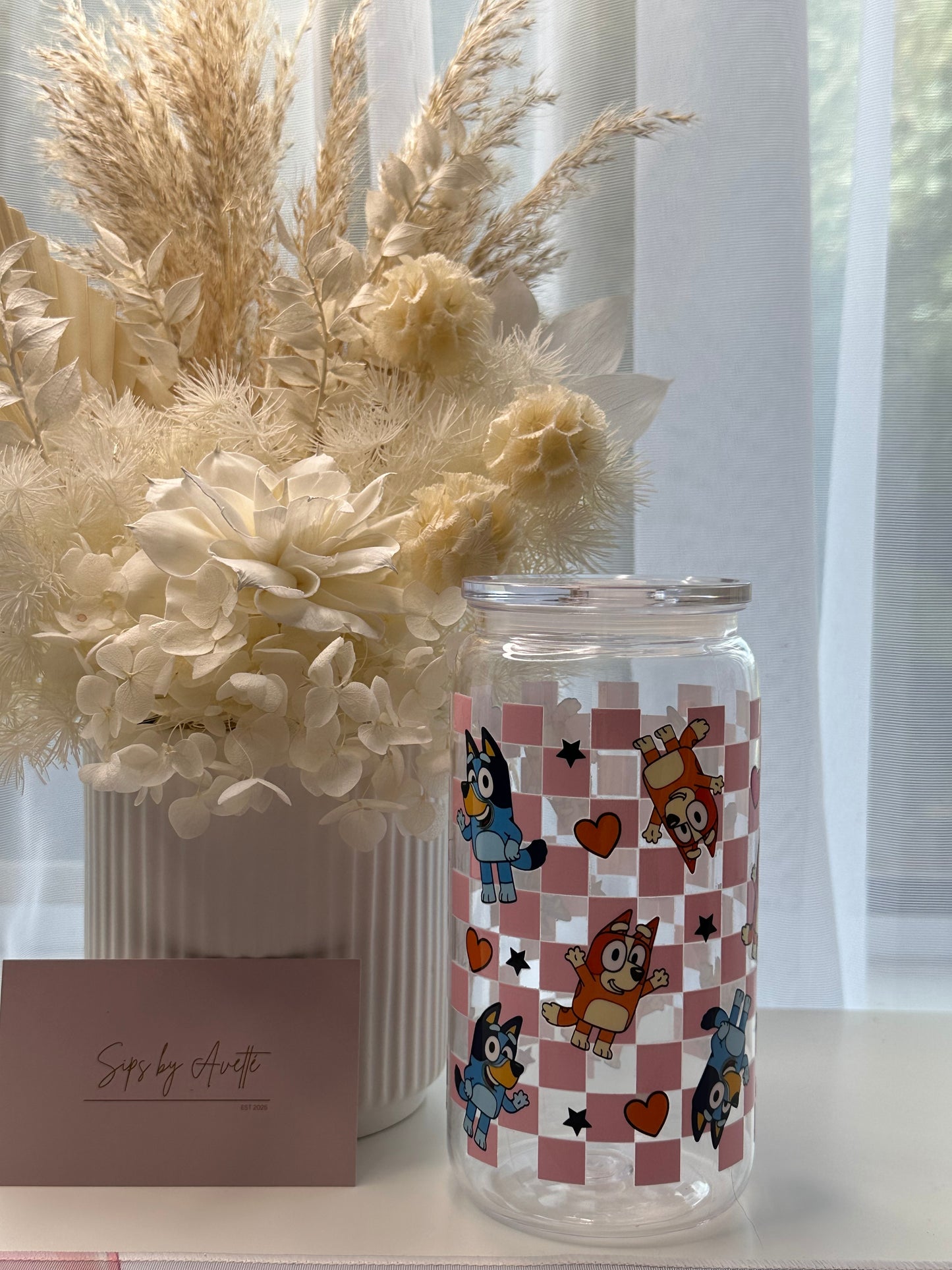 16oz Acrylic tumbler - BLUEY