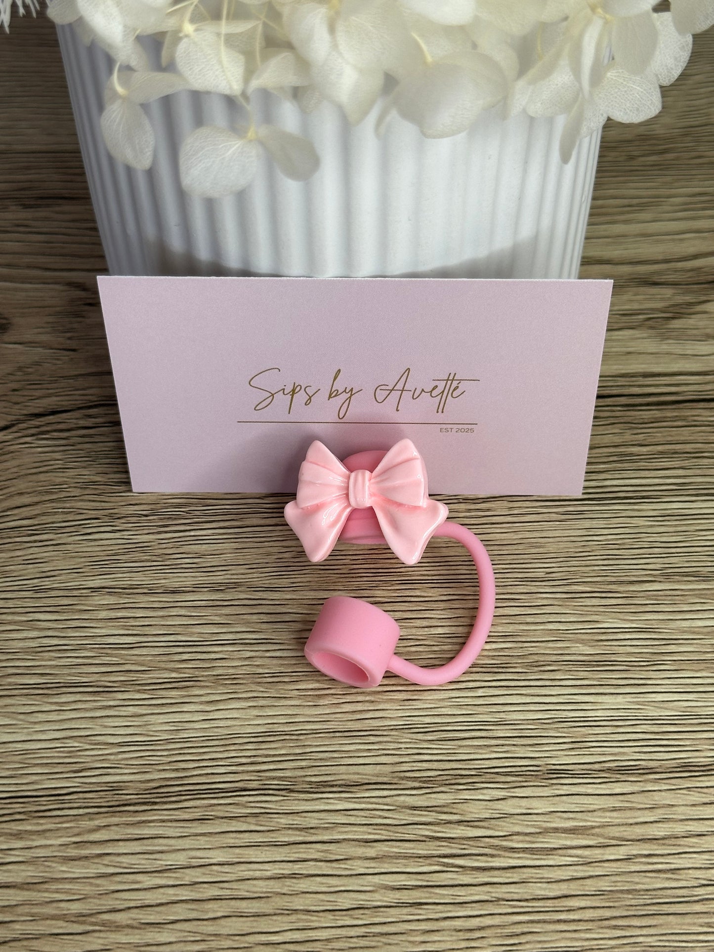 Silicone straw cover