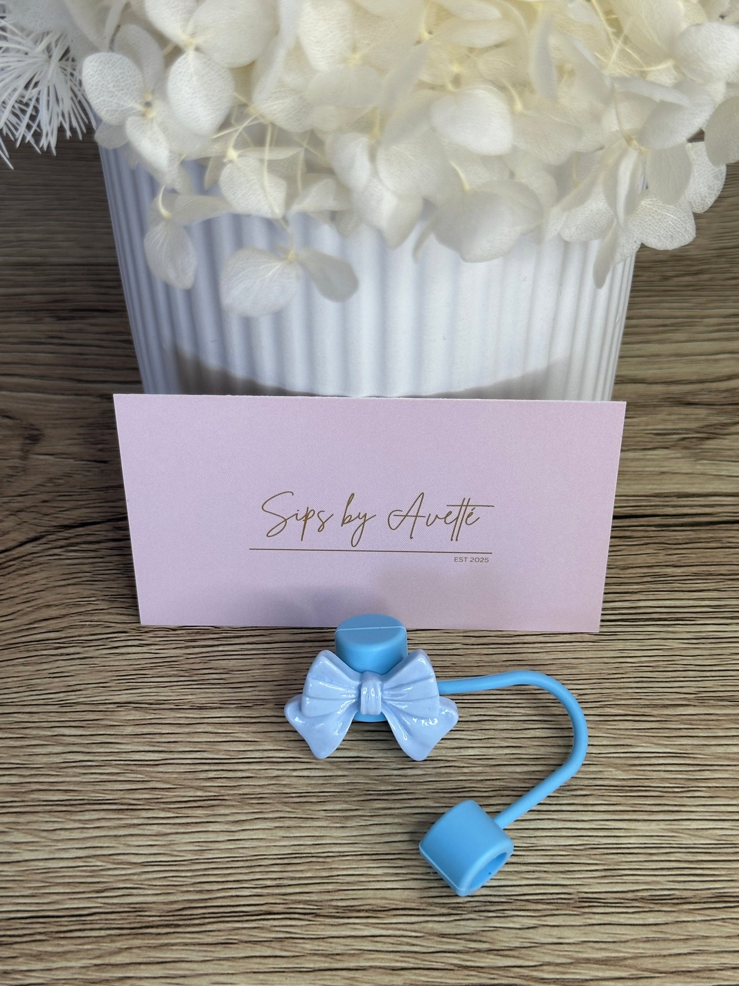 Silicone straw cover