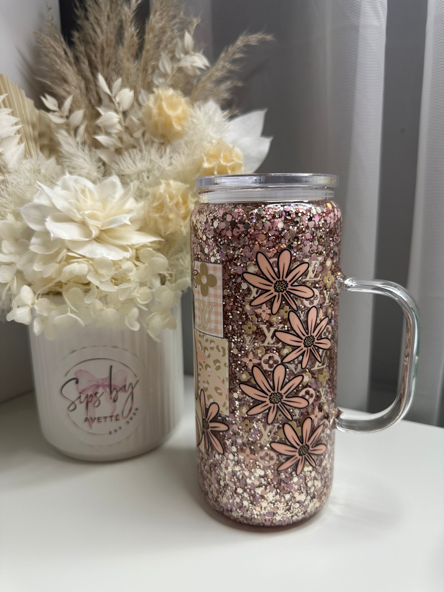 20oz Glass LV EEYORE
