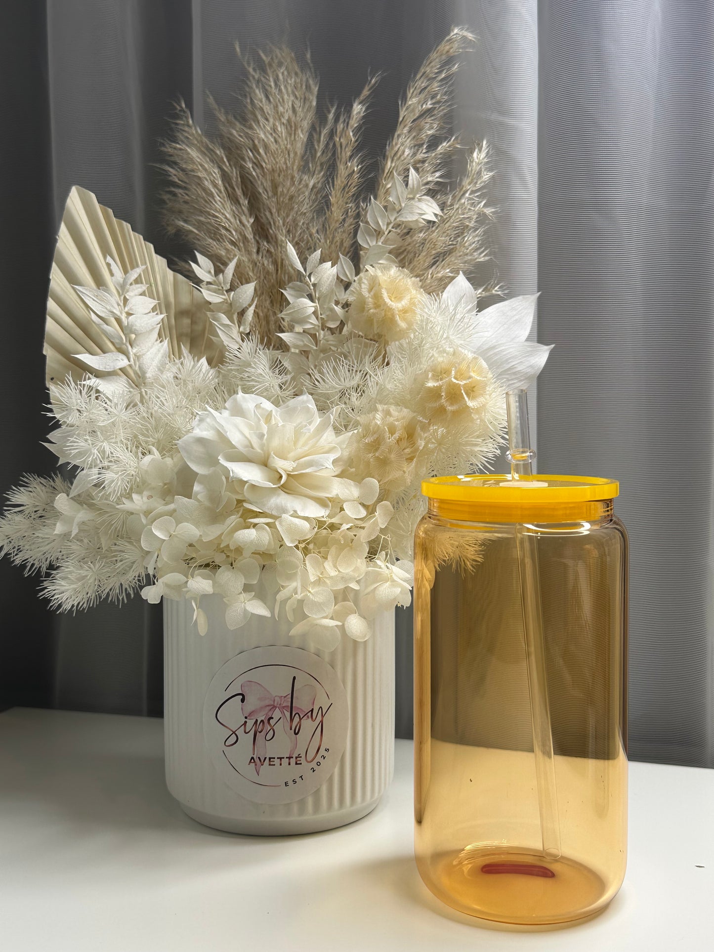 16oz/473ml Glass Jelly Tumbler