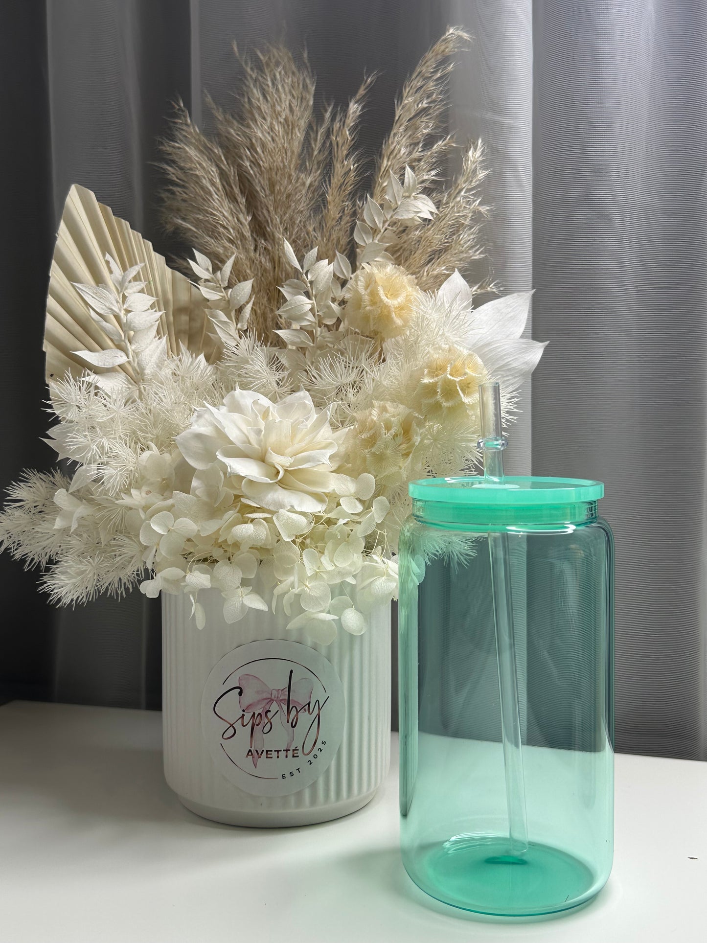 16oz/473ml Glass Jelly Tumbler