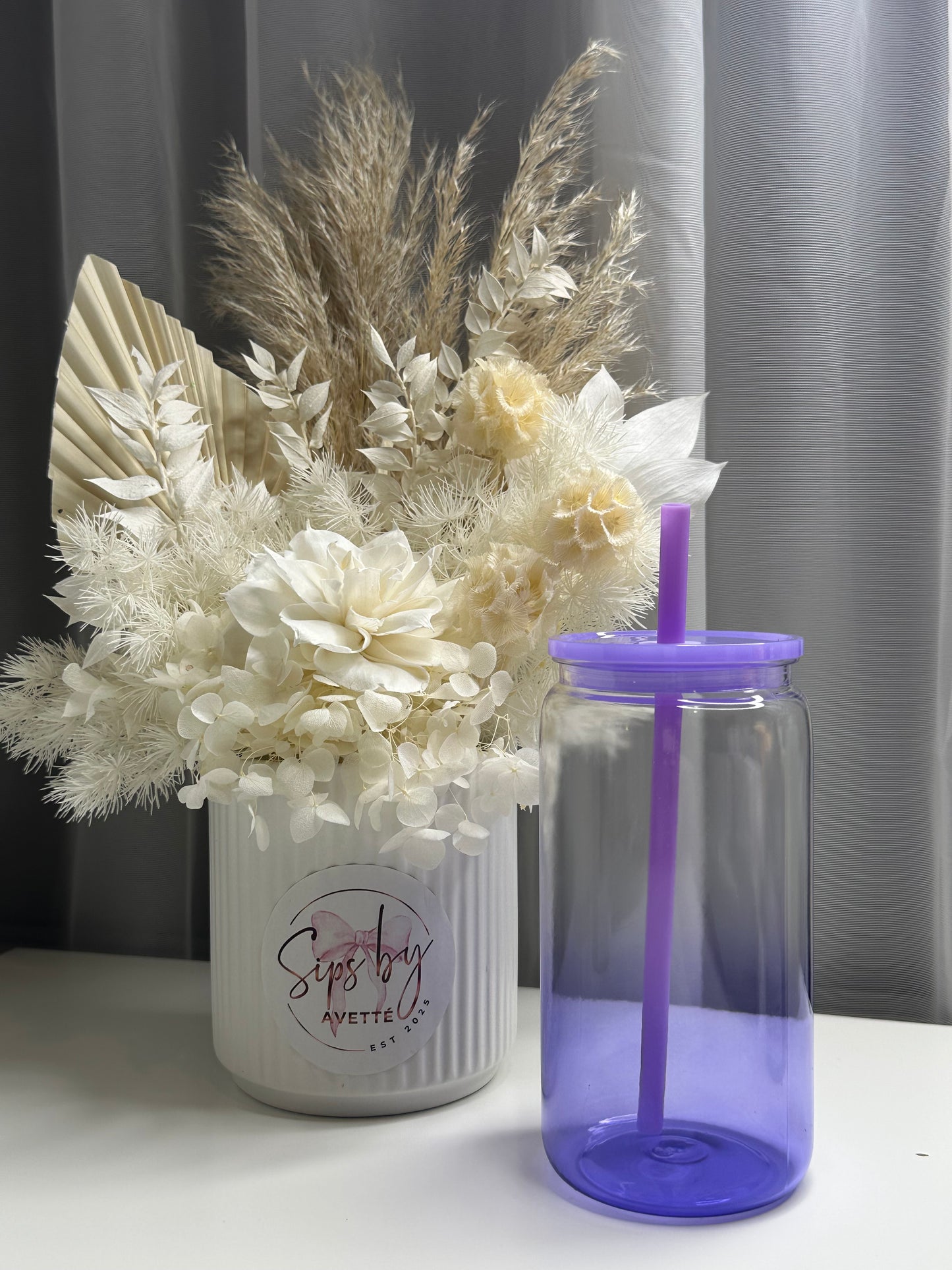16oz/473ml Acrylic Ombré Tumbler