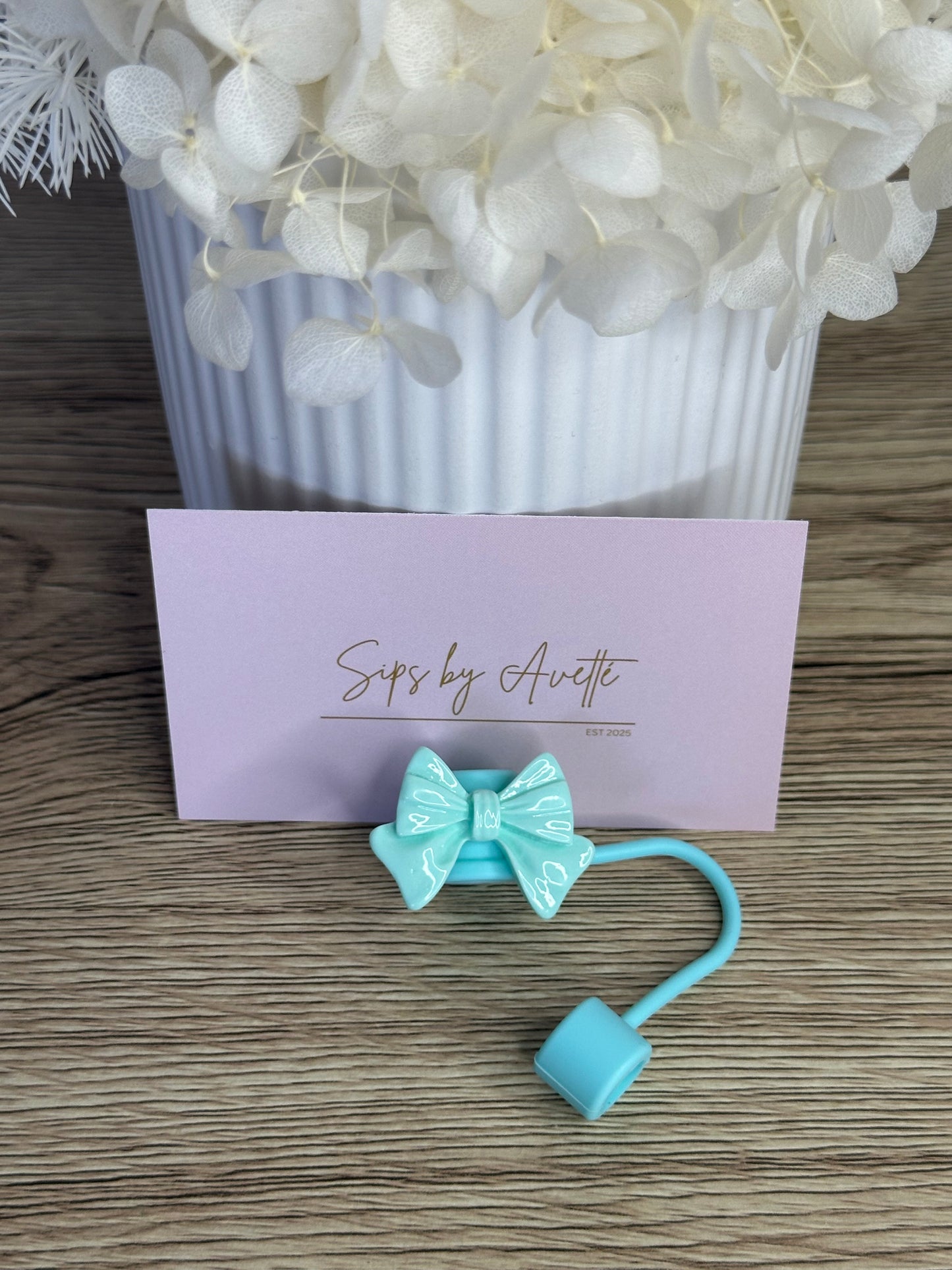 Silicone straw cover