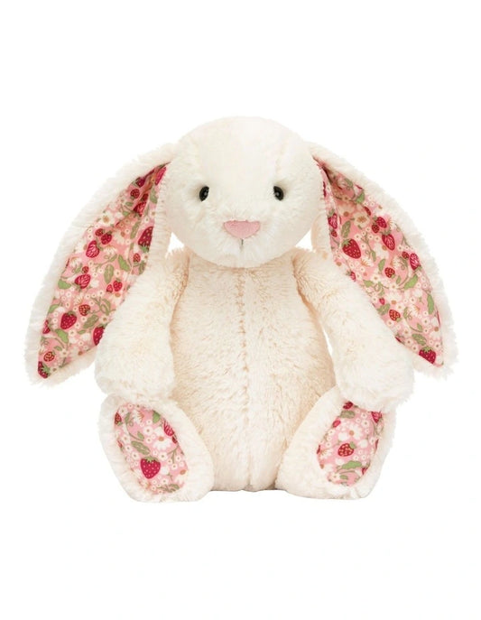Blossom Cream Bunny | Berry | 31cm