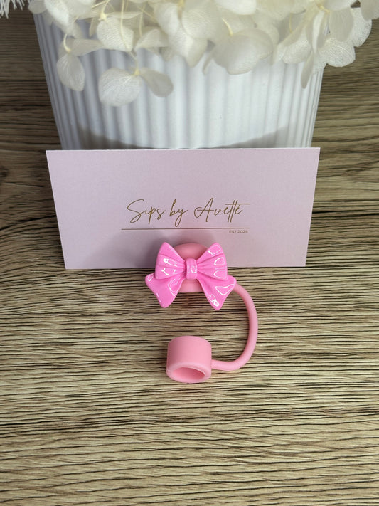 Silicone straw cover