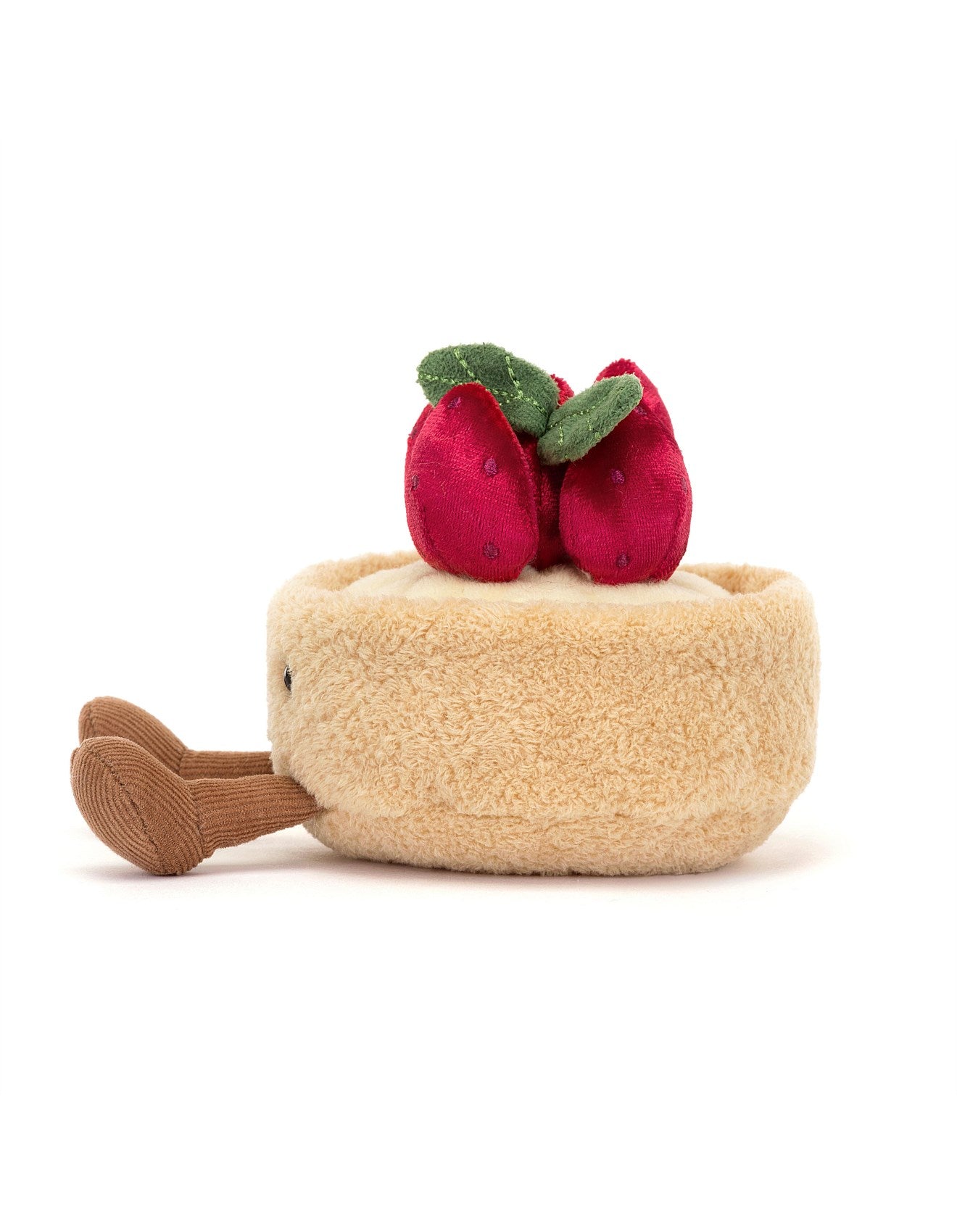 Amuseables Fleurette Tarte Aux Fraises | 8cm
