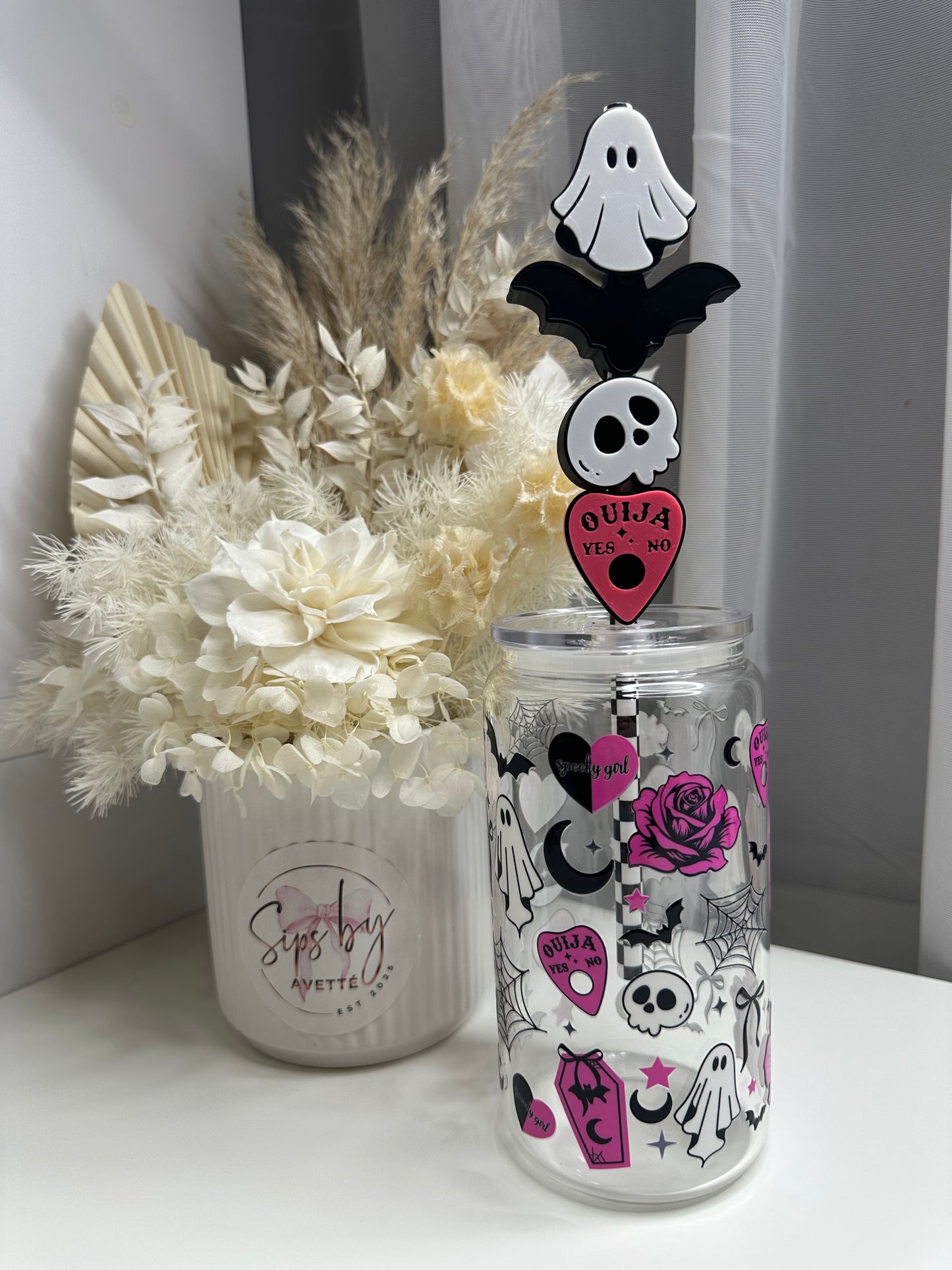 SPOOKY 1 - Glass Tumbler