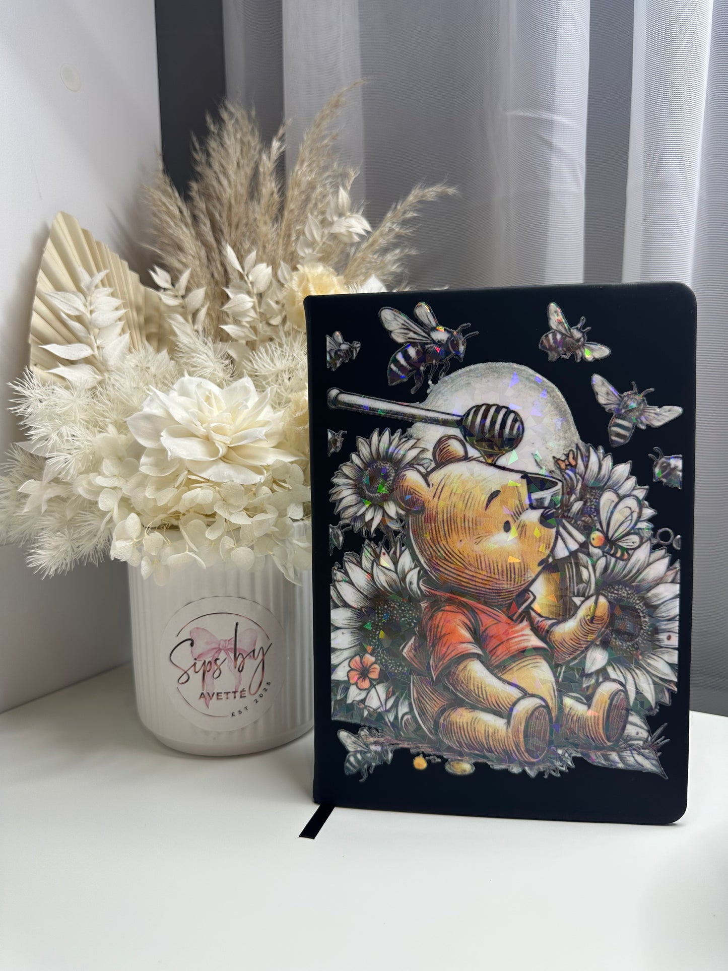 A5 BLACK HARD COVER WINNIE
