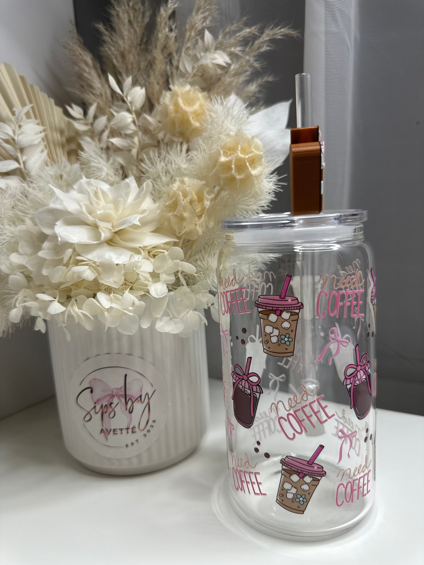 Coffee - Glass Tumbler