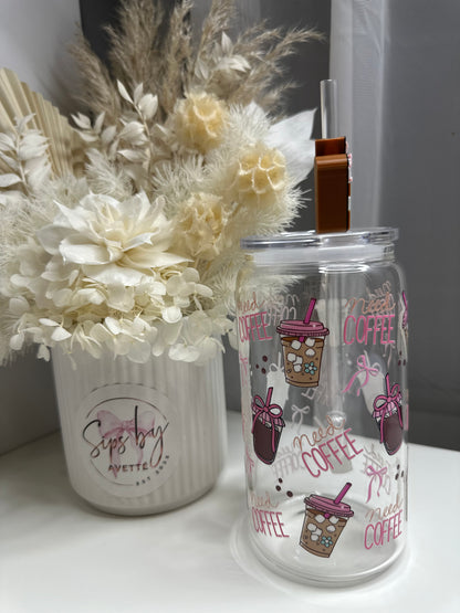 Coffee - Glass Tumbler