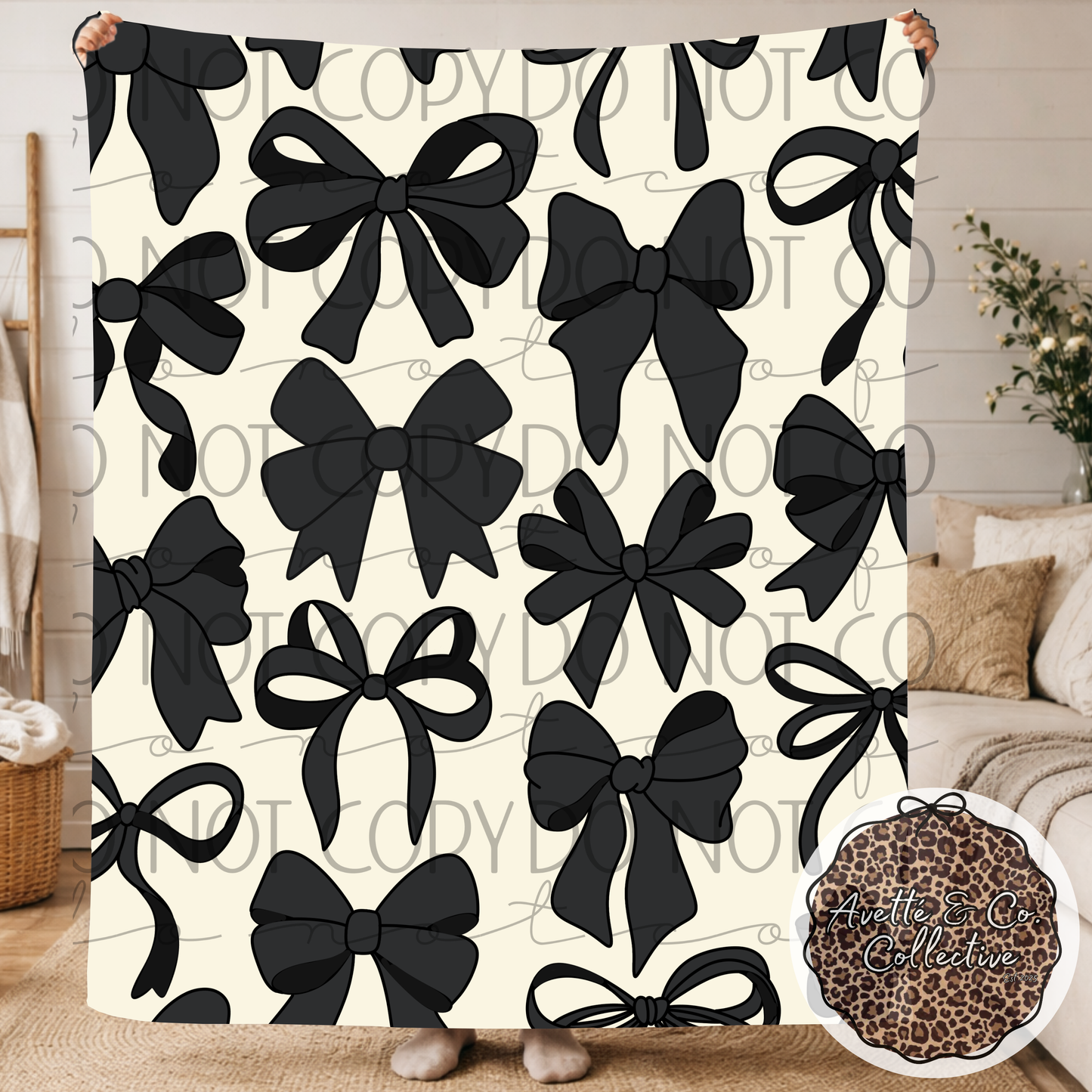 BLACK BOWS