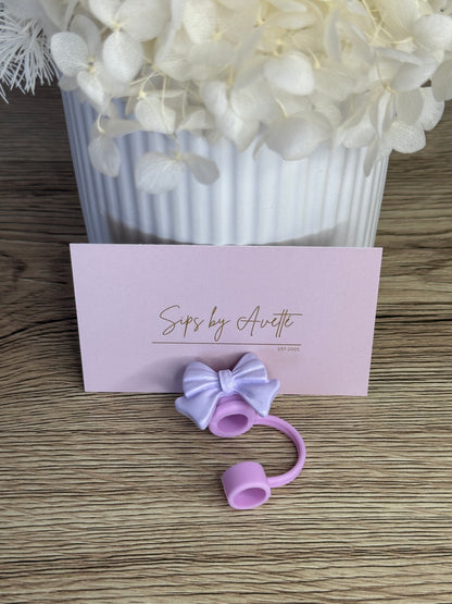 Silicone straw cover