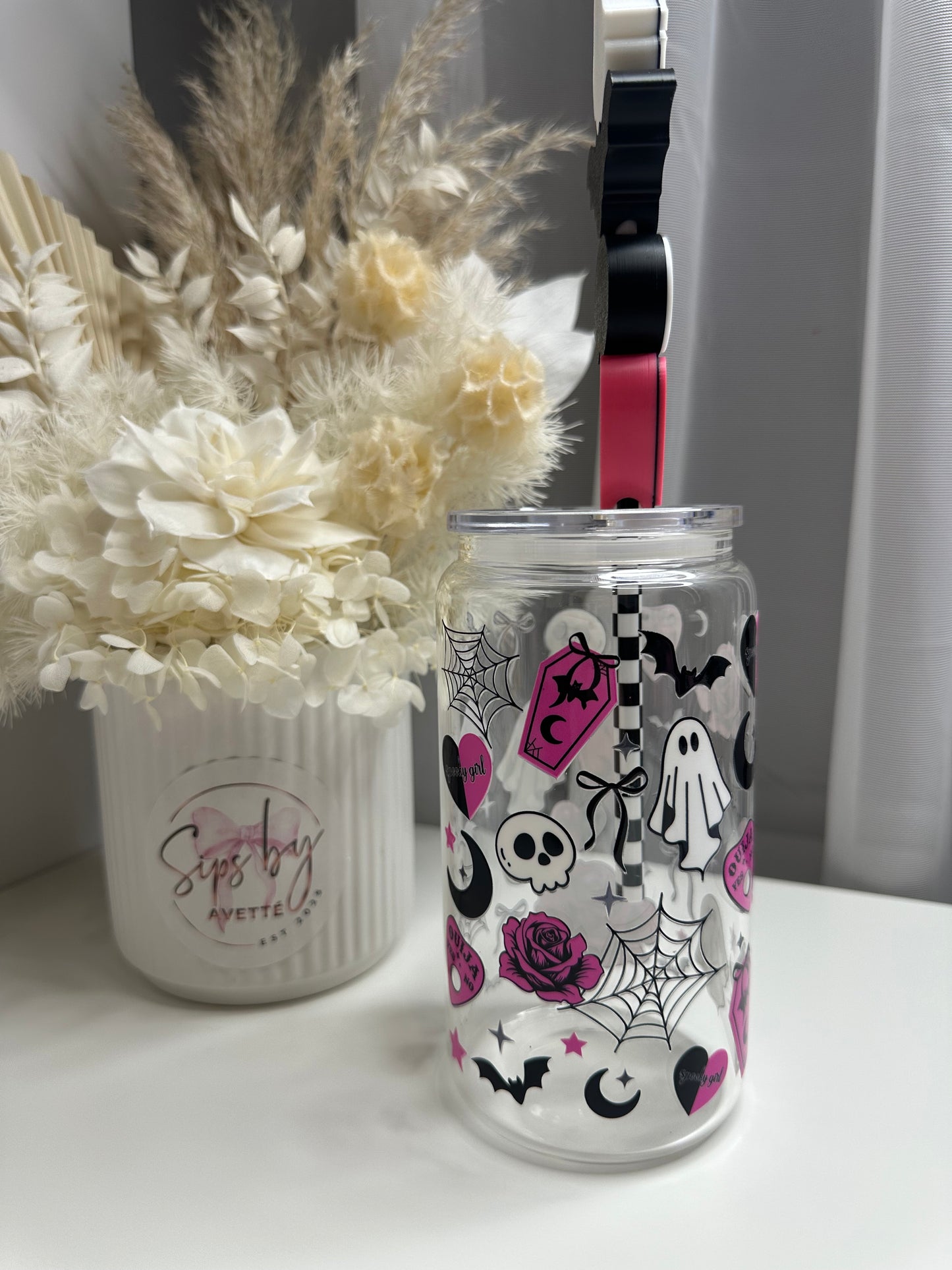 SPOOKY 1 - Glass Tumbler