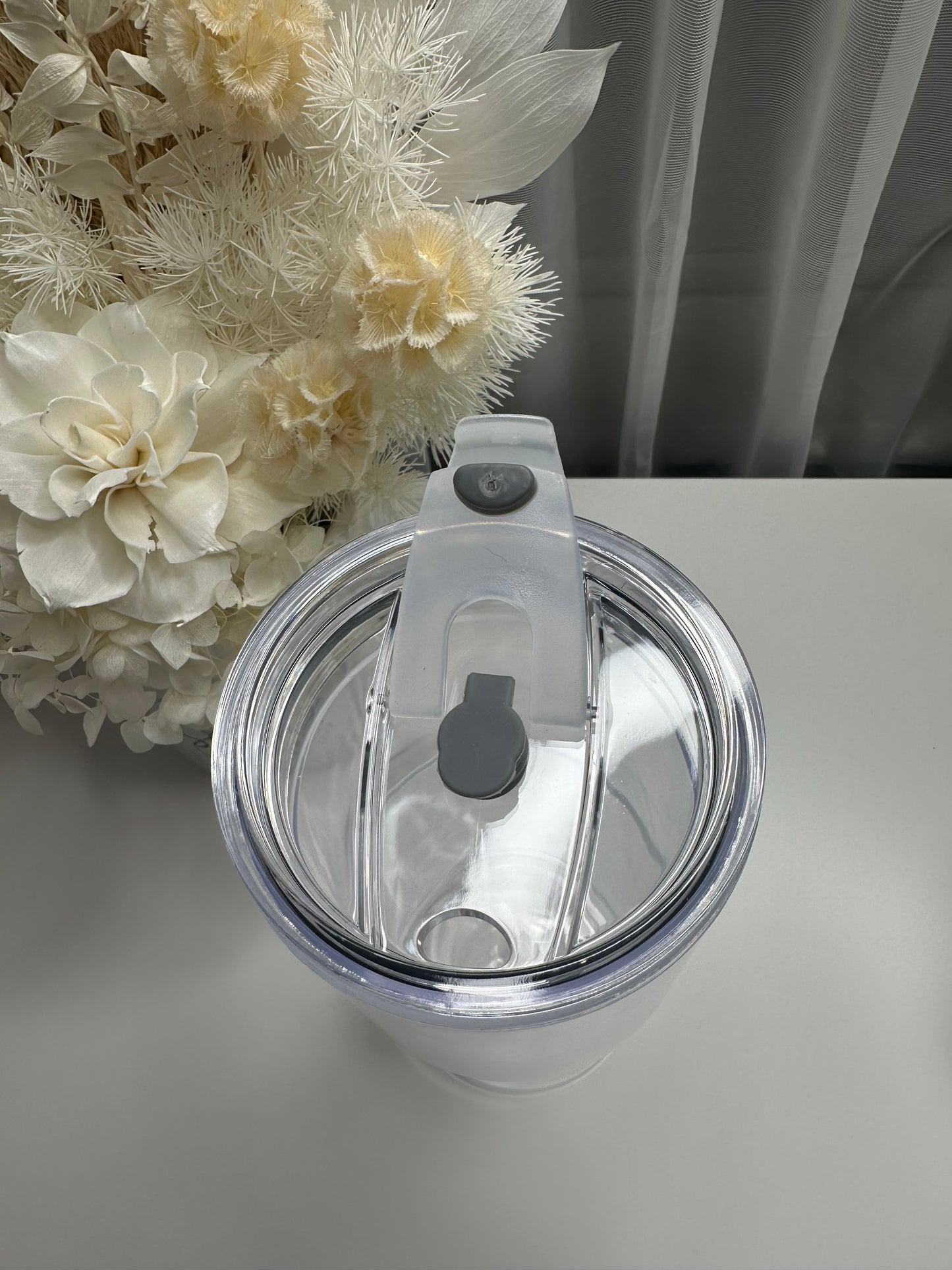 16oz/473ml Acrylic Travel Snowglobe