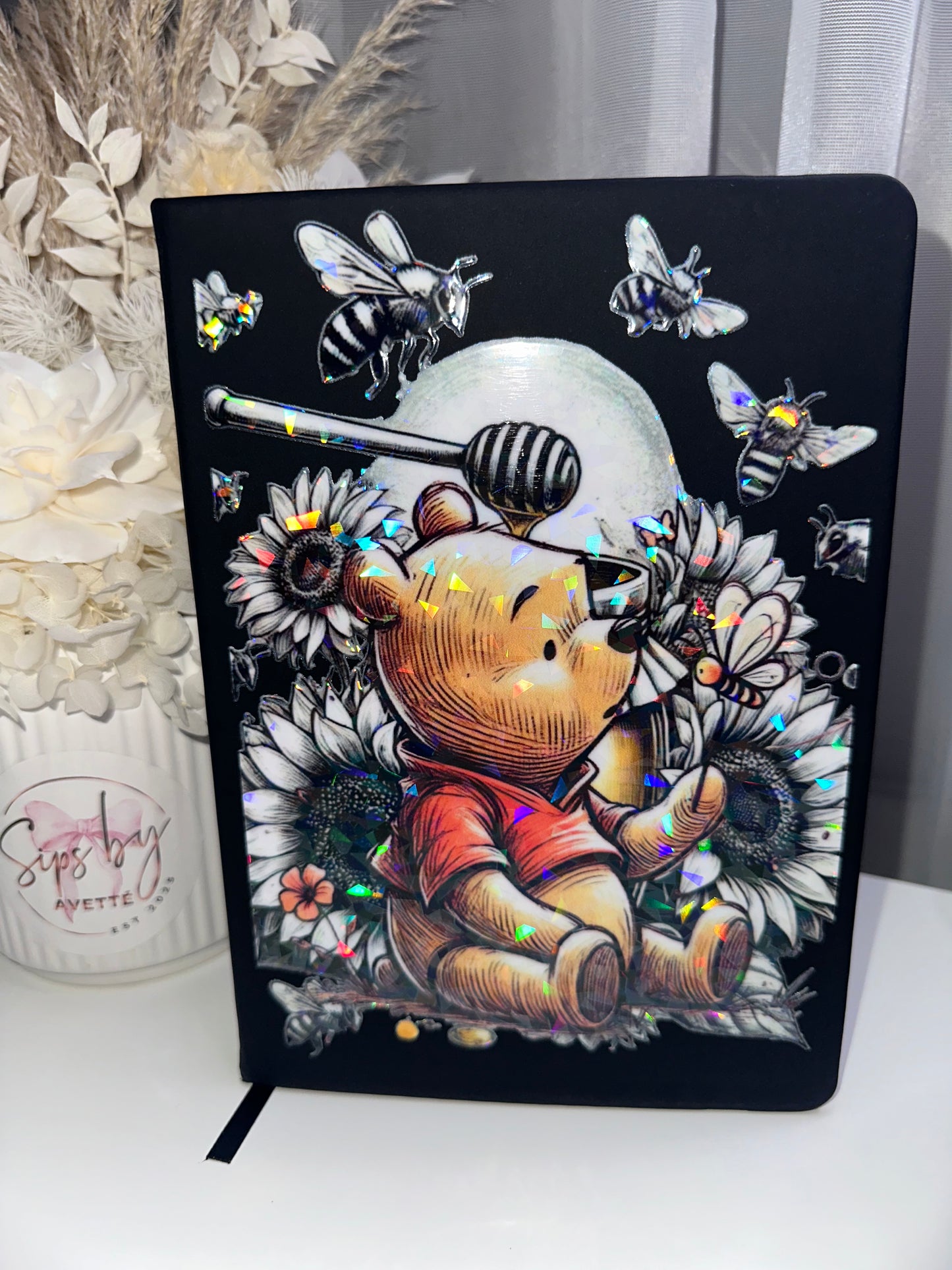 A5 BLACK HARD COVER WINNIE