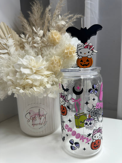 SPOOKY 2 - Glass Tumbler