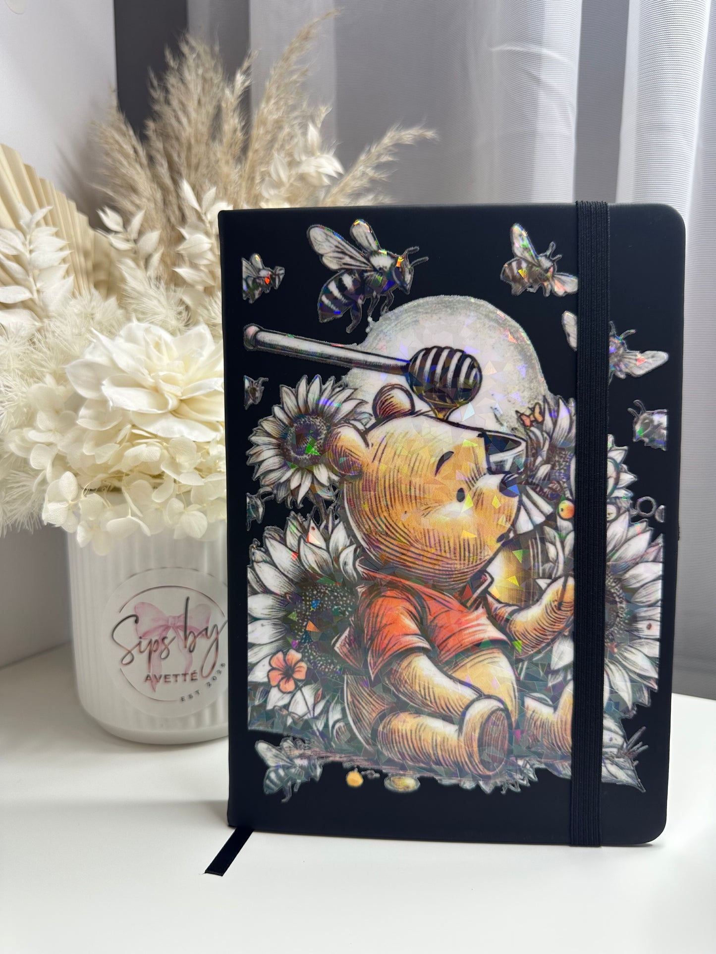 A5 BLACK HARD COVER WINNIE