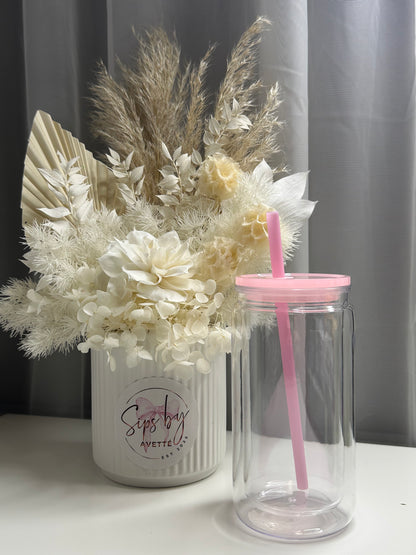 16oz/473ml Acrylic Snowglobe