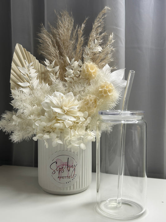 16oz/473ml Glass Tumbler