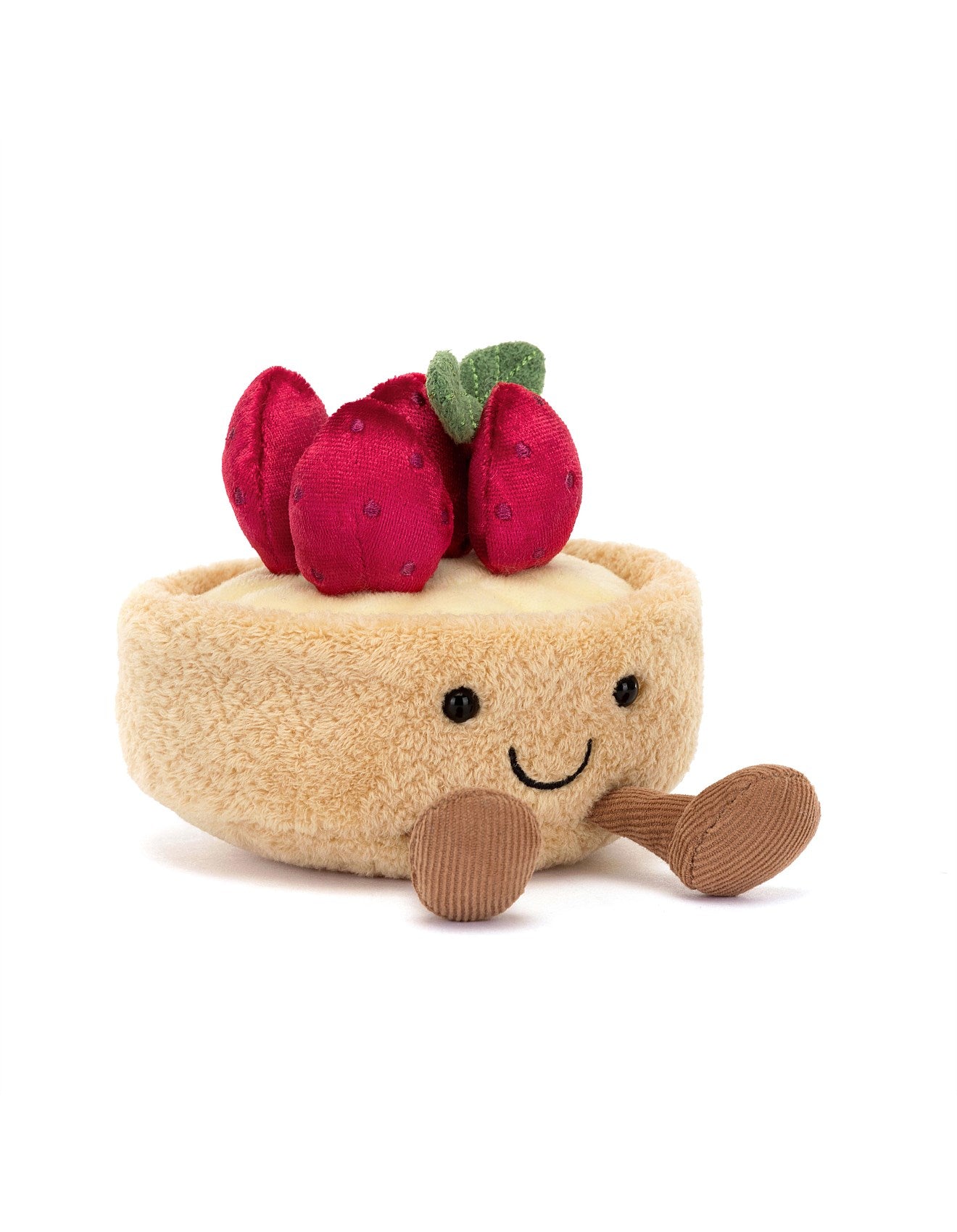 Amuseables Fleurette Tarte Aux Fraises | 8cm