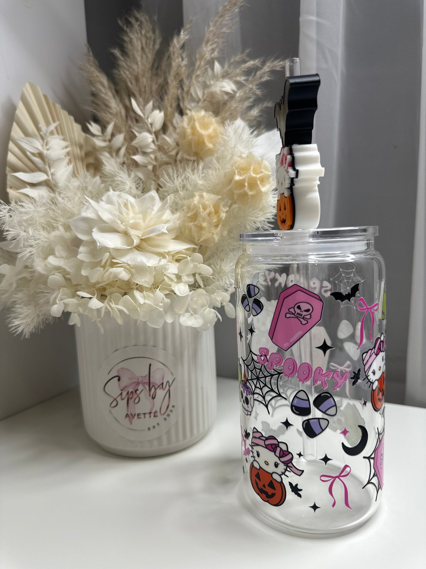 SPOOKY 2 - Glass Tumbler