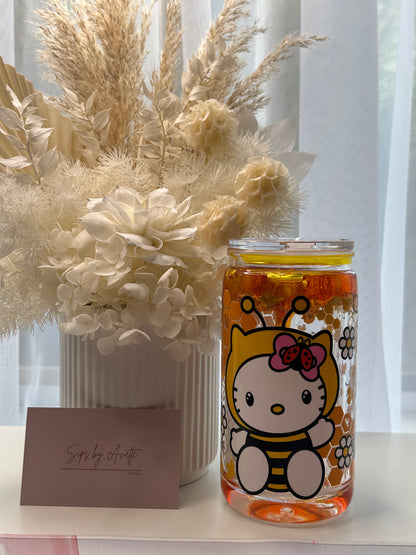 ACRYLIC DRIP- HELLO KITTY