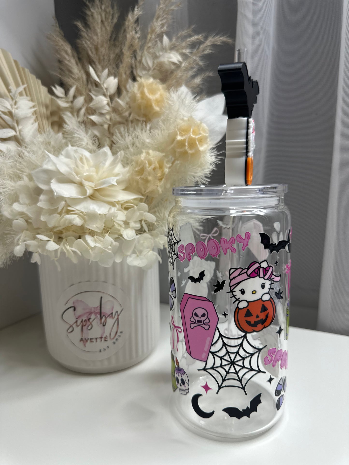 SPOOKY 2 - Glass Tumbler