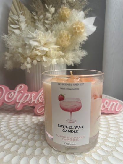SOY/GEL DELUXE CANDLE
