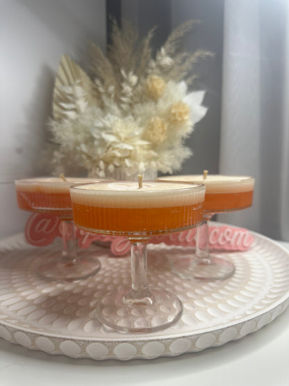 WINE GLASS DELUXE CANDLE