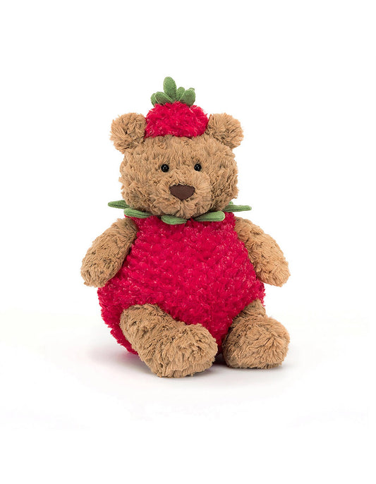 Bartholomew Bear Strawberry | 26cm