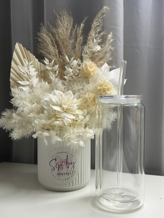20oz/592ml Glass Snowglobe