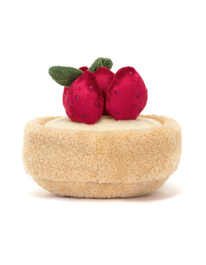 Amuseables Fleurette Tarte Aux Fraises | 8cm